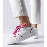 Gemre White sneakers laced with ribbon Pryor | shoptok.hr