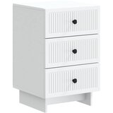 vidaXL Noćni ormar Bijela 43 x 41 x 66 5 cm Konstruirano drvo - Bijela | shoptok.hr