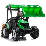Ramiz Otroški traktor little rider 24V s priklico zelena 400W | Shoptok.si