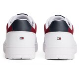 Tommy Hilfiger Nizke superge 'Basket Core' nočno modra / merlot / bela | Shoptok.si