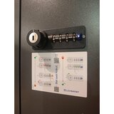 MID.YOU Garderobna Omara Locked, Antracit | Shoptok.si