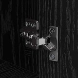  Noćni ormar 2 pcs Crni hrast Konstruirano drvo | shoptok.hr