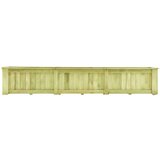  Dvignjeno cvetlično korito 291x50x50 cm impregnirana borovina | Shoptok.si