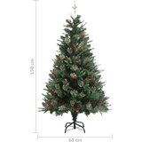  Božićno drvce sa šiškama zeleno 150 cm PVC i PE | shoptok.hr