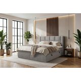 Boxxx POSTELJA Z VZMETNICO 140 cm x 200 cm , tekstil rjavosiva Cene
