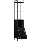  Kupaonski ormar Crni hrast 40 x 36 x 200,5 cm Konstruirano drvo | shoptok.hr