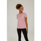 KINETIX Sn230 Basic Pes C Neck T- Pink Women's T-shirt