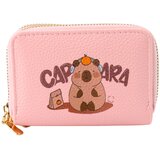  Novčanik s preslatkim motivom kapibare 12.5 x 8.5cm - rozi | Shoptok.si