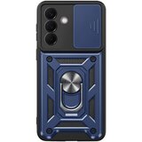 Oem Mayaxess, Ovitek Galaxy A57 z drsnim pokrovom kamere in magnetnim obročem, Nočno modra, (5000274378) | Shoptok.si