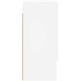 vidaXL Stenska omarica bela 60x31x70 cm inženirski les | Shoptok.si