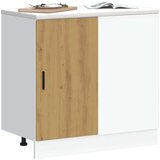  Podni ormarić za umivaonik "Lyon" Artisan hrast, inženjersko drvo | shoptok.hr