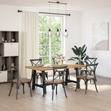 Maison Chic Jedilna miza - Kuhinjska miza - Jedilni stol NOAIN 180x90x75 cm trdna borovina, (21715029) Cene