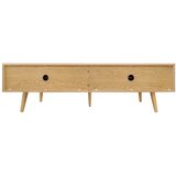 Woodman TV komoda u dekoru hrasta u prirodnoj boji 178x50x40 cm Rove – | shoptok.hr