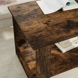  Stolić za kavu Dimljeni hrast 72 x 50 x 50 cm Konstruirano drvo | shoptok.hr