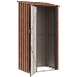 Vrtne šupe Smeđa 103 x 74 x 200 cm Metal | shoptok.hr