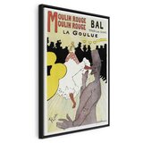  Slika - Henri de Toulouse-Lautrec – Moulin Rouge – La Goulue 40x60 U crnom drvenom okviru | shoptok.hr