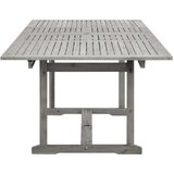  Vrtni blagovaonski stol (160 - 240)x100x75 cm od drva bagrema | shoptok.hr