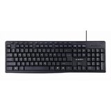 Gembird KB-UM-107 Multimedia keyboard, black, US-layout Cijene