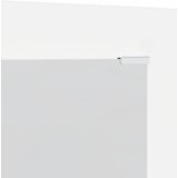 vidaXL Vješalica za kapute na zidu s pohranom s ogledalom Bijela 96 x 1.5 x 90 cm | shoptok.hr