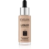 Eveline Cosmetics Liquid Control tekući puder s kapaljkom nijansa 035 Natural Beige 32 ml | shoptok.hr