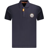 Napapijri Majica 'E-Clanis' mornarsko plava / narančasta / bijela | shoptok.hr