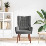  Fotelja Tamno siva 63 x 67 x 94 cm Baršun | Eponuda.com