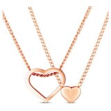 Vuch Ženska ogrlica Claribel Rose Gold, 43.5 cm Cijene