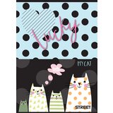 STREET Zvezek My Cat A4 mali karo | Shoptok.si