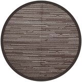 vidaXL Vanjski tepih smeđi Ø 120 cm PP | shoptok.hr