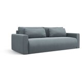 Cosmopolitan Design Prljavo plava baršunasti sklopiva/s prostorom za odlaganje sofa 238 cm Belfast – | shoptok.hr