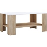 MID.YOU klubska miza dalus, hrast sonoma, bela, 90x41 Cene