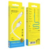 Borofone podatkovni kabel BX51 Type C na USB 1m 3A bel | Shoptok.si