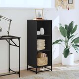 vidaXL Ormar za knjige crni 40x35x107,5 cm izrađeno drvo | shoptok.hr