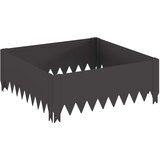  Ograda oko Travnjaka 60 x 60 x 20 cm Čelik Crna | shoptok.hr