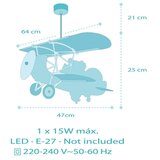 Dalber 54542 - Dečiji luster LITTLE CROCODILE 1xE27/15W/230V | Eponuda.com