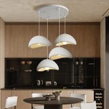 Brilagi Luster na sajli WABI SABI 4xE27/60W/230V bela Slike