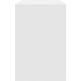  Stol s policom Bijelo 102 x 50 x 75 cm Konstruirano drvo | shoptok.hr