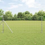 vidaXL polje ograja 1x50 m pocinkano jeklo u