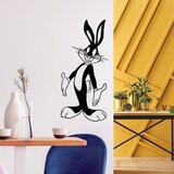 Wallity Zidna dekoracija Bugs Bunny 1, 33x70cm, Crna Cene