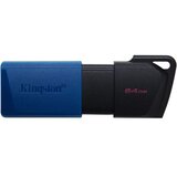 Kingston 64GB DataTraveler Exodia M USB slider cap USB 3.2 Gen2, blue | shoptok.hr