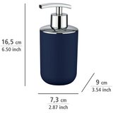 Wenko 22519100 - Dozator sapuna BRASIL 320 ml plavi/sjajni hrom | Eponuda.com