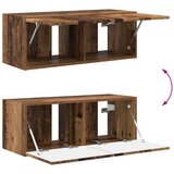  Set omare za televizijo na steni 4 pcs Star les Konstruiran les, (5000132662) | Shoptok.si