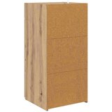 vidaXL Kreveta hrast artisan 42.5 x 40 x 93 cm Konstruirano drvo | shoptok.hr