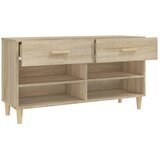 Ormarić za cipele hrast sonoma 102x35x55 cm konstruirano drvo | Eponuda.ba