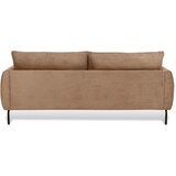 Scandic Svetlo rjava sedežna garnitura iz rebrastega žameta 212 cm Venray – | Shoptok.si