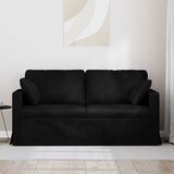 SOFA Crna 158 x 78 x 80 cm Baršun | shoptok.hr