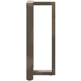  Noge barske mize T-oblike 2 kosa naravno jeklo 40x35x(90-91) cm, (21828658) | Shoptok.si