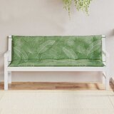  Jastuci za vrtnu klupu 2 kom s uzorkom lišća 150x50x7cm tkanina | shoptok.hr