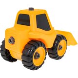  Buldožer za sastavljanje 18 cm - žuti | Shoptok.si