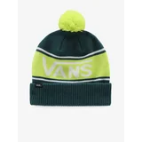 Vans Green boys' patterned winter beanie with pompom - Boys